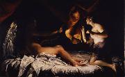 Giuseppe Maria Crespi Amore e Psiche oil painting artist